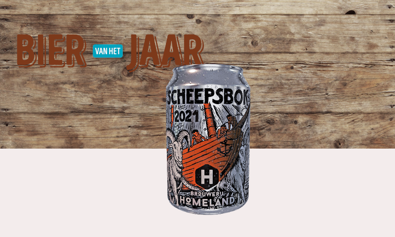 Homeland Scheepsbok 2021 mitra bier van de maand